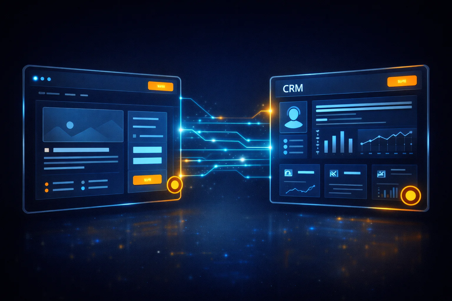 CRM sur mesure site web et extranet